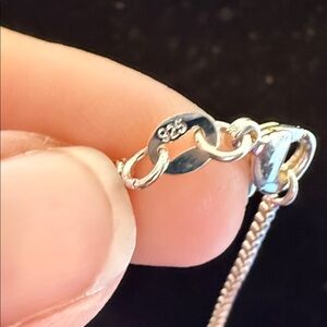 Elegant Silver Chain Necklace